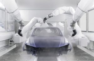Audi nimmt neue Lackiererei in Betrieb