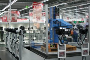 Robotereinsatz im Elektromarkt
