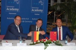 Deutsche Messe Hannover baut Robotation Academy in China