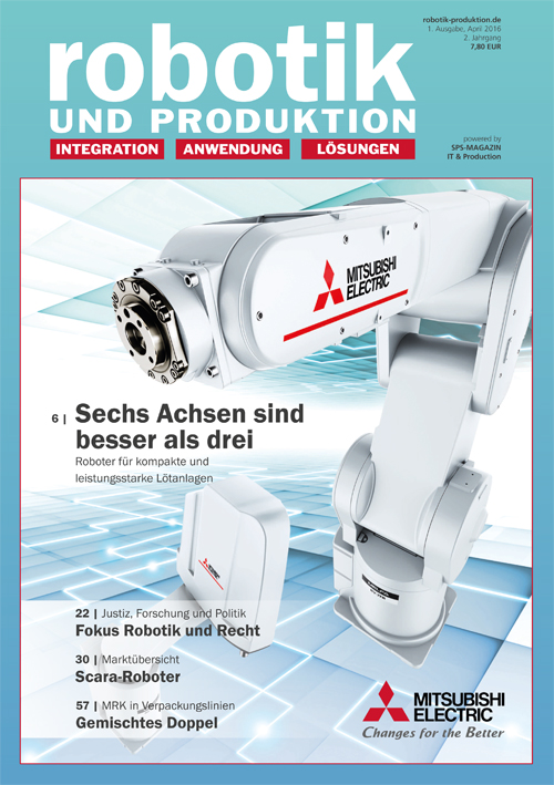 ROBOTIK UND PRODUKTION: Neue Ausgabe als PDF