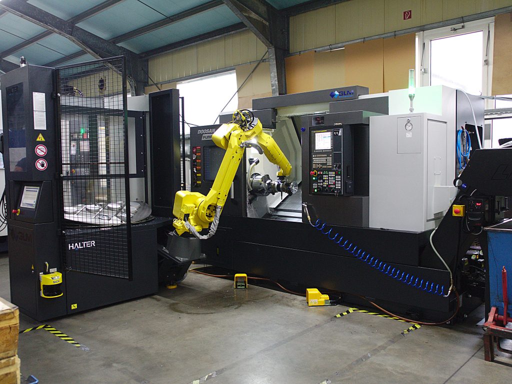 Die Firma Reimer hat den Halter LoadAssistant Universal gemeinsam mit einem CNC-Hochpräzisions-Drehzentrums angeschafft. (Bild: Halter CNC Automation B.V.)