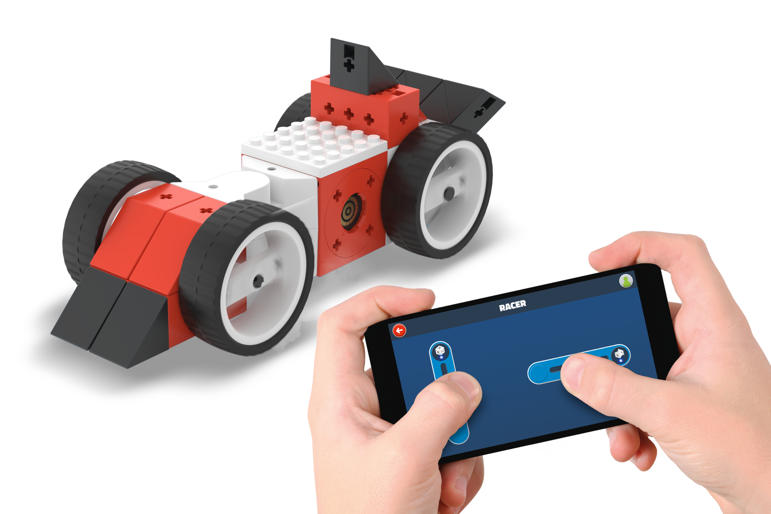 Mit Tinkerbots lässt sich der Wandel zu Industrie 4.0 und vernetzten Maschinen spielerisch nachvollziehen. (Bild: Kinematics GmbH)