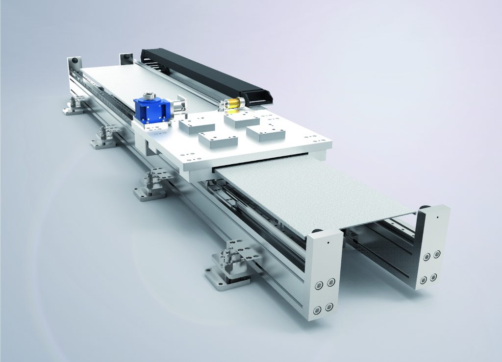 Auf Basis seines Portfolios an modularen Linearkomponenten realisiert Rollon mit dem Konzept der siebten Achse flexible und wirtschaftliche Automationssysteme. (Bild: Rollon GmbH)