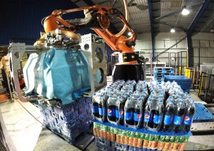 Kuka-Roboter bei Pepsi in Jordanien