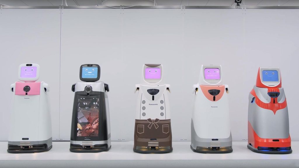 Der autonome mobile Roboter Hospi kommt im Krankenhaus zum Einsatz und bringt z.B. den Patienten ihre Medikamente. (Bild: Panasonic Industry Europe GmbH)
