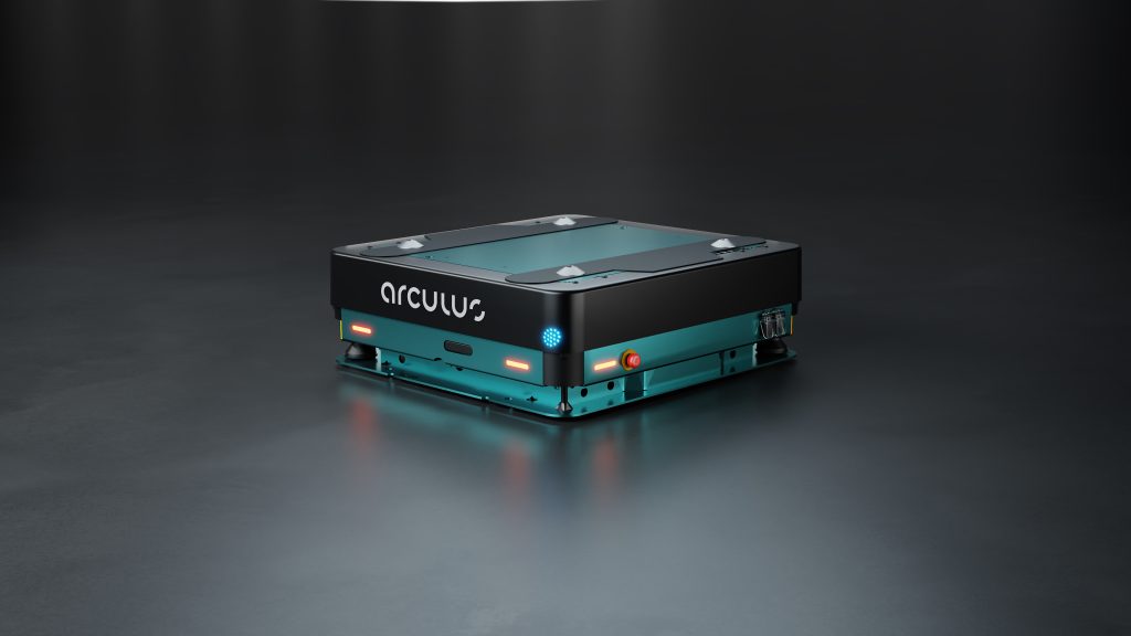 Arculee heiÃen die intelligenten Transportroboter von Arculus. (Bild: Arculus GmbH / Vision Components GmbH)